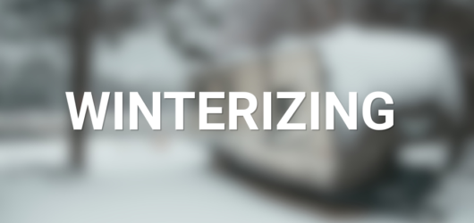RV winterizing